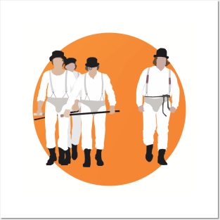 clockwork orange Posters and Art